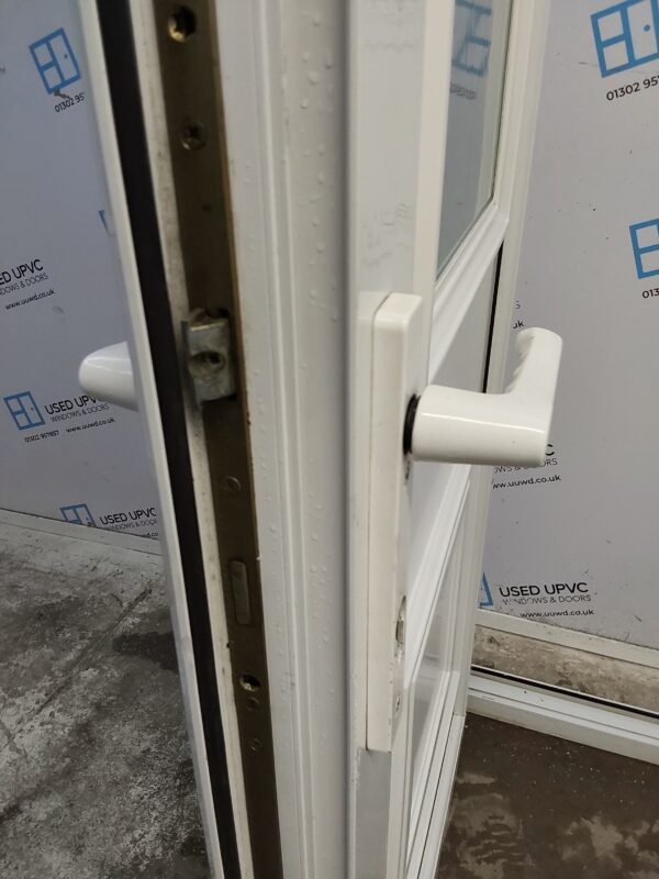 Used White Upvc Back Door (outwards opening) 900mm x 2065mm C7D017 - Image 5