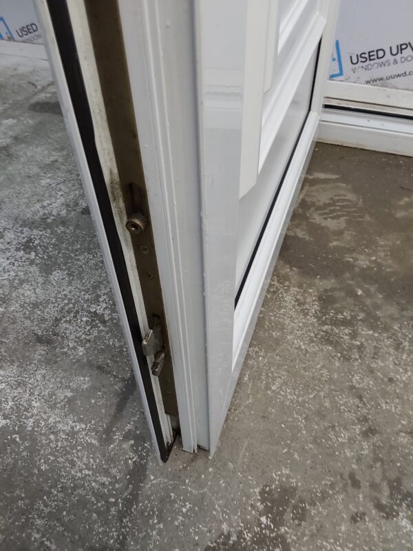 Used White Upvc Back Door (outwards opening) 900mm x 2065mm C7D017 - Image 6