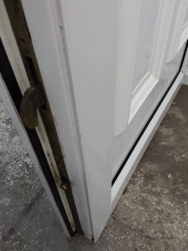 Used White Upvc Back Door 815mm x 2045mm C7D028 - Image 8