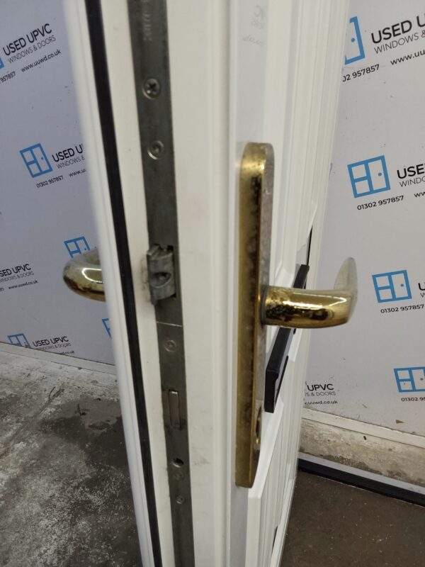 Used White Upvc Front Door 900mm x 2050mm 0685 - Image 5