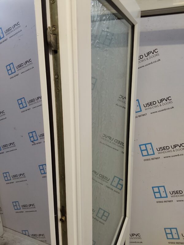 Used White Upvc Back Door 805mm x 2070mm 0486 - Image 4