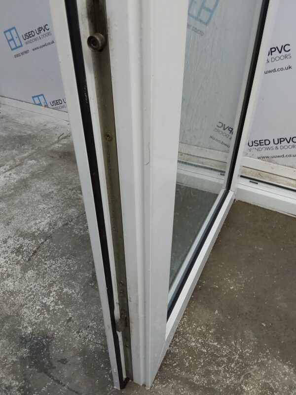 Used White Upvc Back Door 805mm x 2070mm 0486 - Image 6