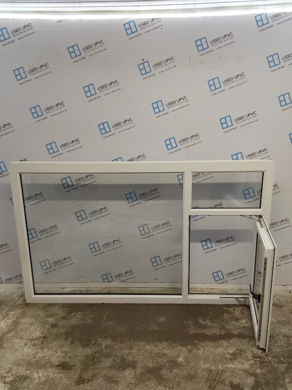 Used White Upvc Window 2040mm x 1235mm (reduce to 1220mm) LW0062 - Image 3