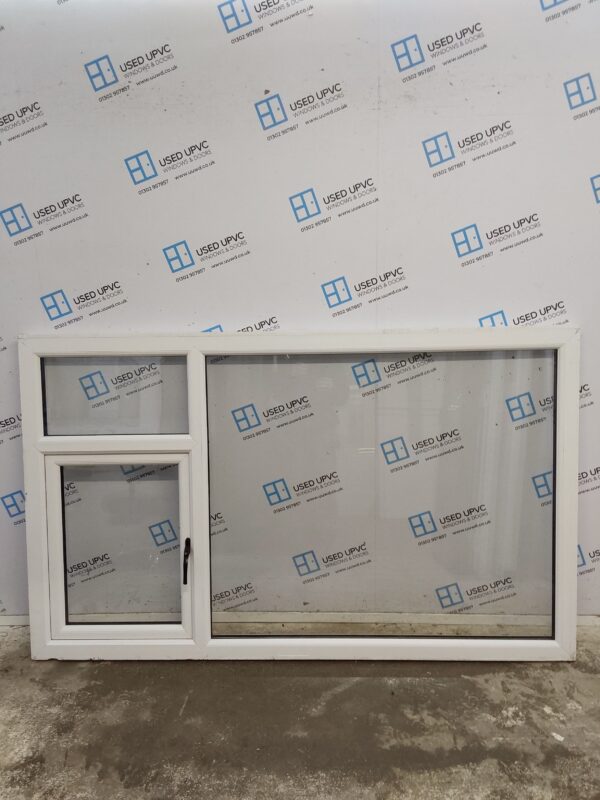 Used White Upvc Window 2040mm x 1235mm (reduce to 1220mm) LW0062 - Image 2