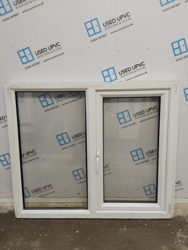 Used White Upvc Window 1185mm x 1010mm LW0124 - Image 2