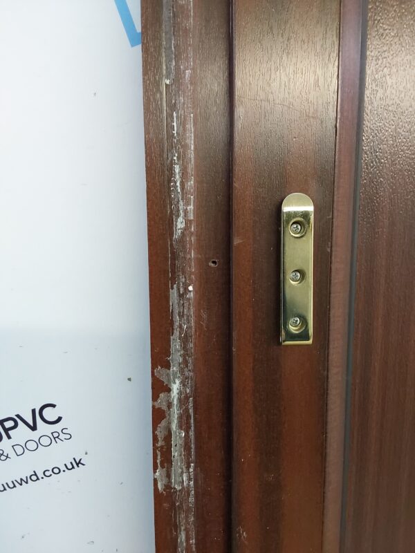 Used Woodgrain Upvc Front Door 920mm x 2080mm (Reduce To 905mm) 0669 - Image 10