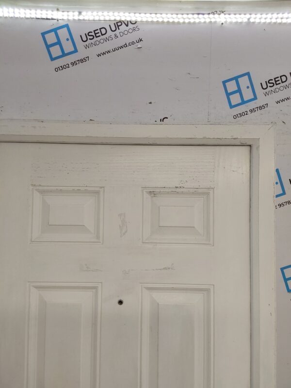 Used White Composite Front Door 925mm x 2040mm 0516 - Image 9