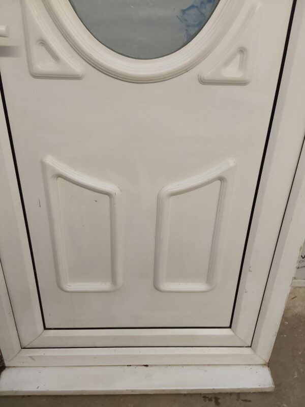 Used White Upvc Back Door 925mm x 2065mm 0455 - Image 12