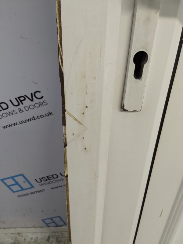 Used White Upvc Back Door 925mm x 2065mm 0455 - Image 13