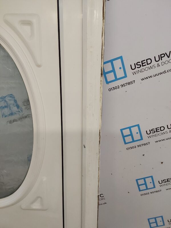 Used White Upvc Back Door 925mm x 2065mm 0455 - Image 11