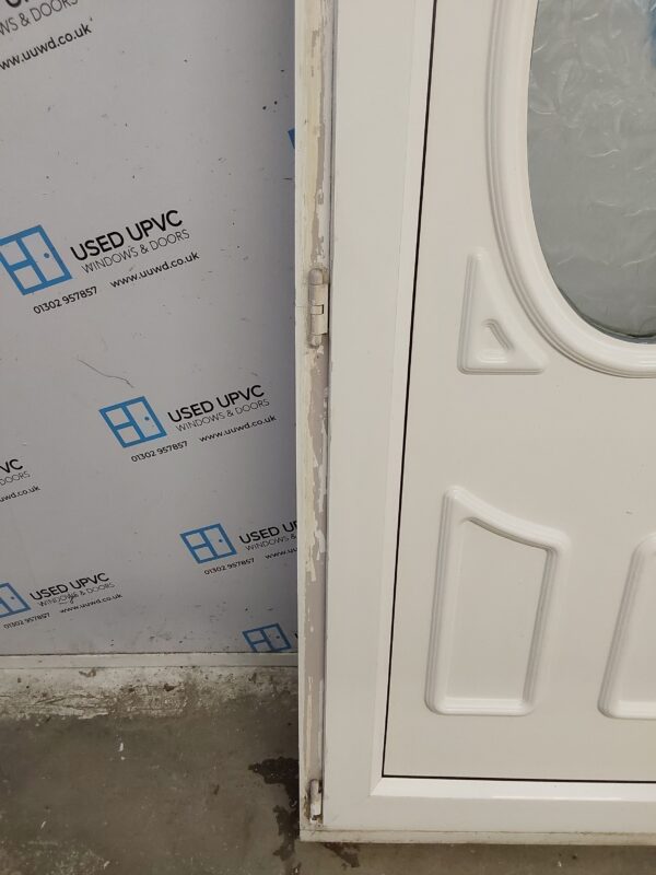 Used White Upvc Back Door 925mm x 2065mm 0455 - Image 7