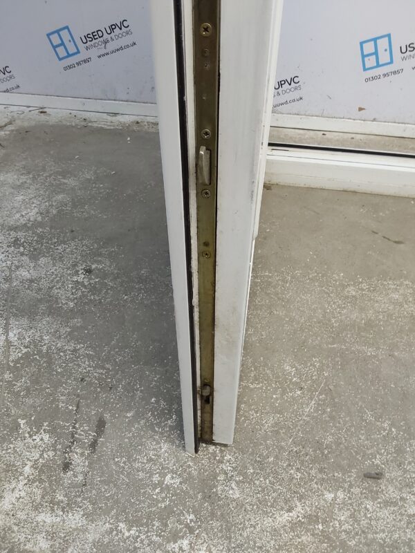 Used White Upvc Back Door 925mm x 2065mm 0455 - Image 6