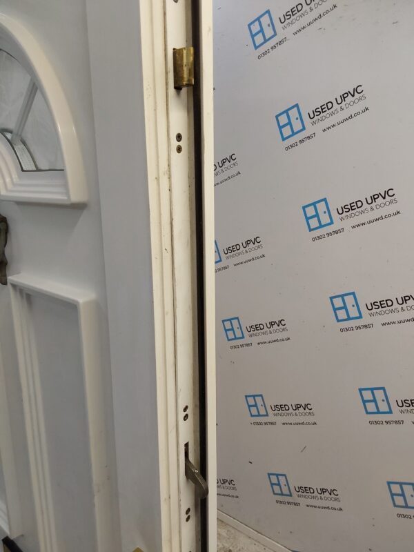 Used White Upvc Front Door 900mm x 2035mm 0430 - Image 4