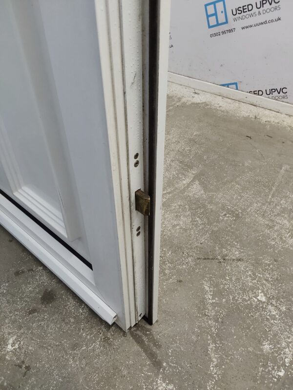 Used White Upvc Front Door 900mm x 2035mm 0430 - Image 6