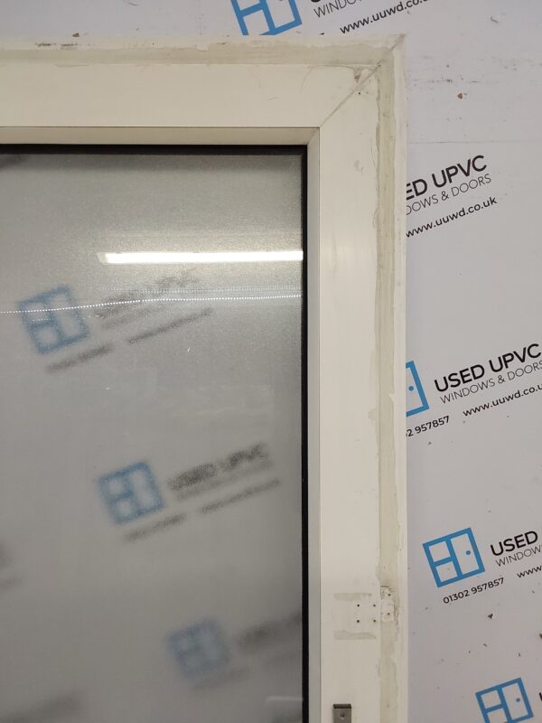 Used White Upvc Front Door 895mm x 2100mm 0333 - Image 9