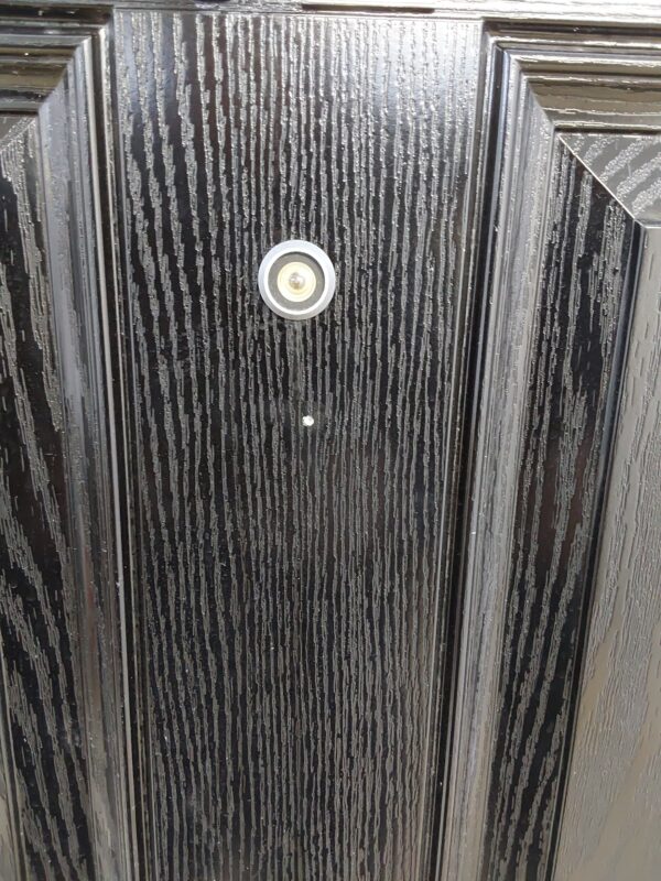 Used Black Composite Front Door 900mm x 2010mm 0263 - Image 9