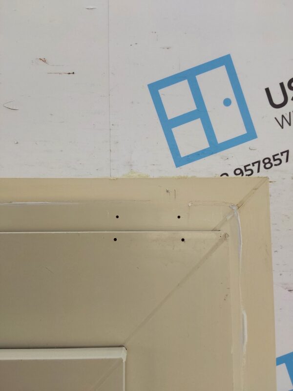 Used Cream Upvc Stable Door 920mm x 2100mm (Reduce To 900mm) 0226 - Image 10