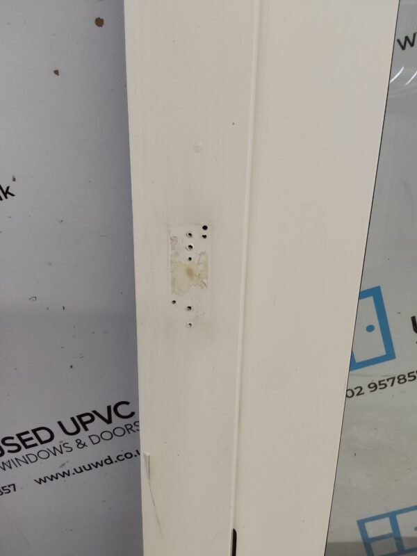 Used White Upvc Front Door 905mm x 2060mm 0120 - Image 9