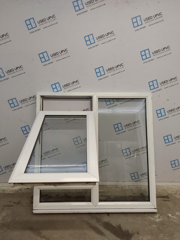 Used White Upvc Window 1215mm x 1205mm C5017 - Image 2