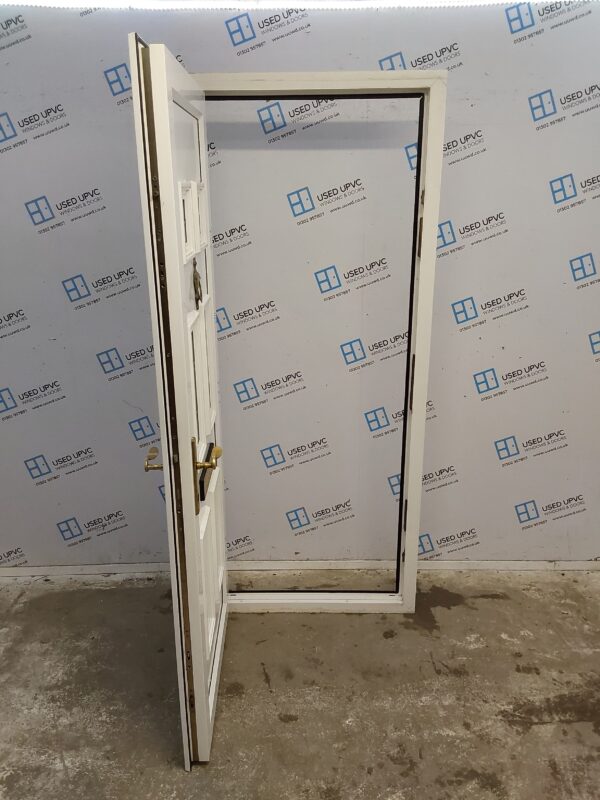 Used White Upvc Front Door 865mm x 2050mm 0183 - Image 3