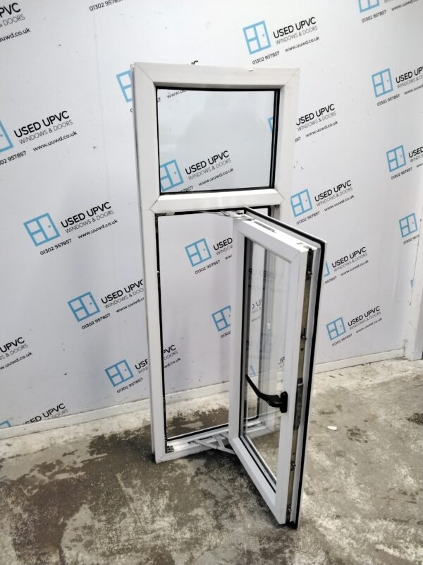 Used White Upvc Window 480mm x 1300mm C2048 - Image 3