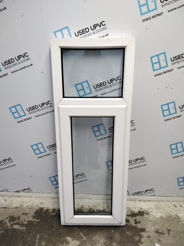 Used White Upvc Window 480mm x 1300mm C2048