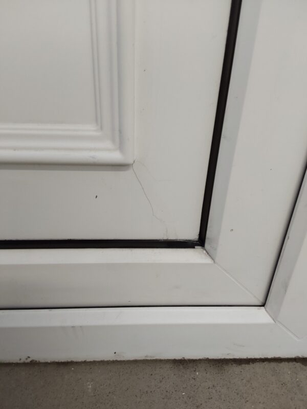 Used White Upvc Front Door And Side Panels 1750mm x 2115mm DS014 - Image 7