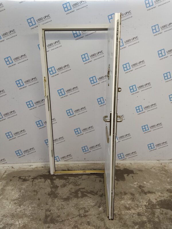 Used White Composite Front Door 905mm x 2025mm 0739 - Image 3