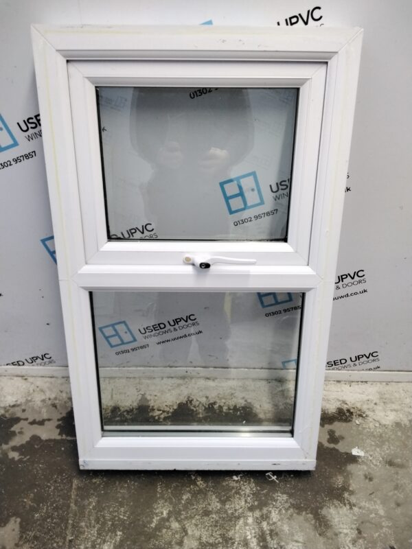 Used White Upvc Window 620mm x 1035mm C4W118 - Image 2