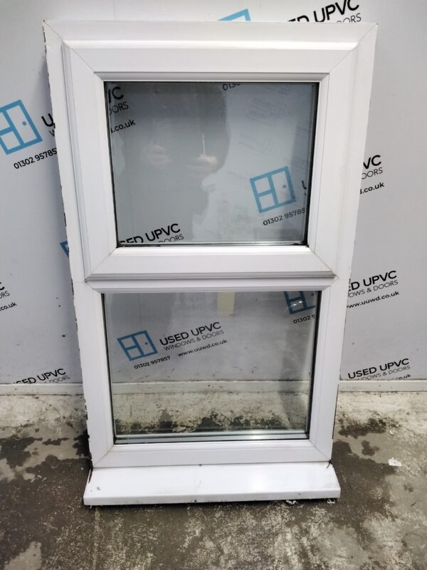 Used White Upvc Window 620mm x 1035mm C4W118