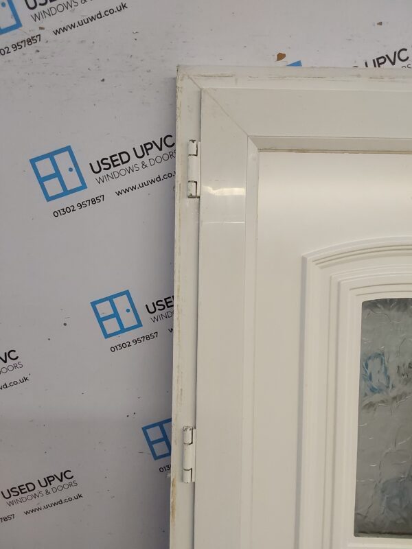 Used White Upvc Front Door 930mm x 2035mm 0828 - Image 9