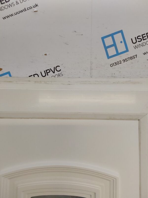 Used White Upvc Front Door 930mm x 2035mm 0828 - Image 7