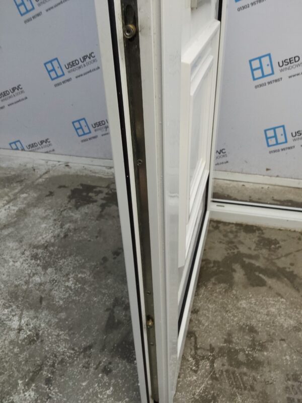 Used White Upvc Front Door 930mm x 2035mm 0828 - Image 6