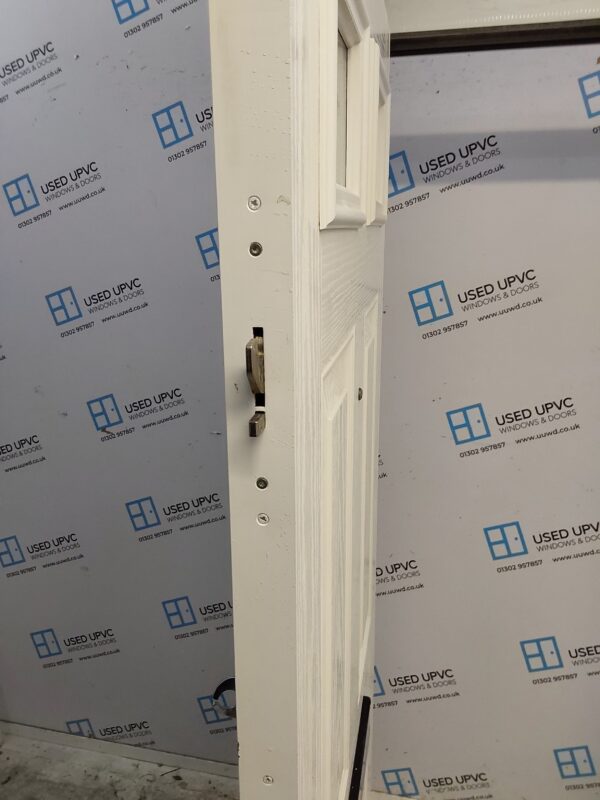 Used White Composite Front Door 900mm x 2015mm 0544 - Image 4