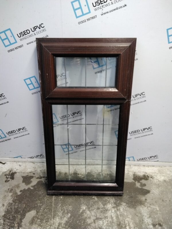 Used Woodgrain Upvc Window 600mm x 1150mm C4W115