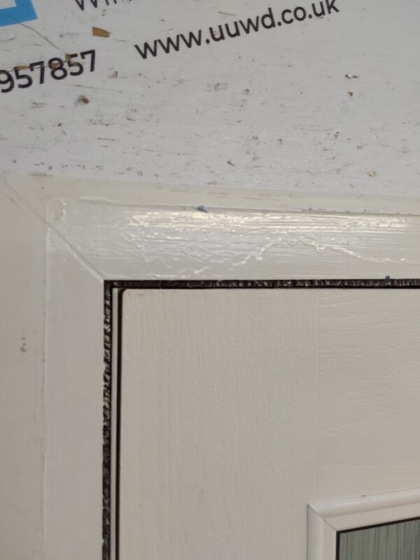 Used White Composite Front Door 905mm x 1990mm 0004 - Image 4