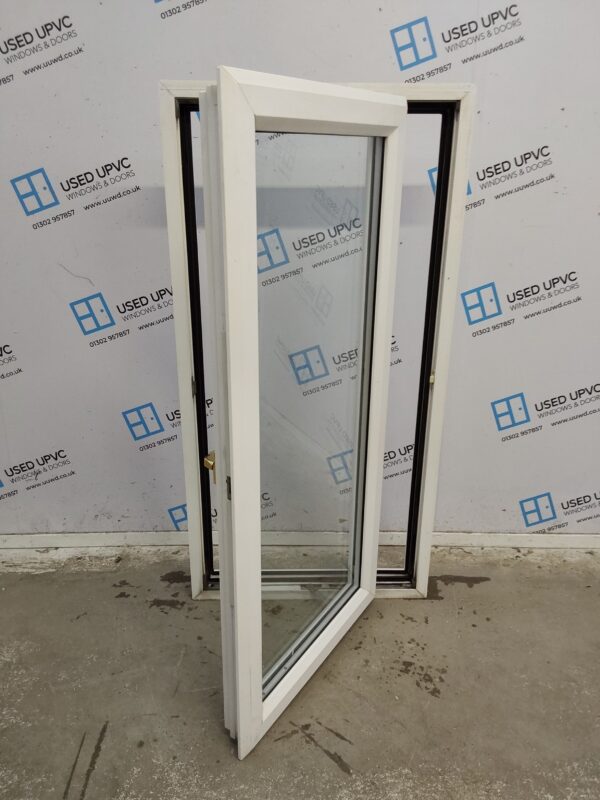 Used White Upvc Window 625mm x 1235mm W0444 - Image 3