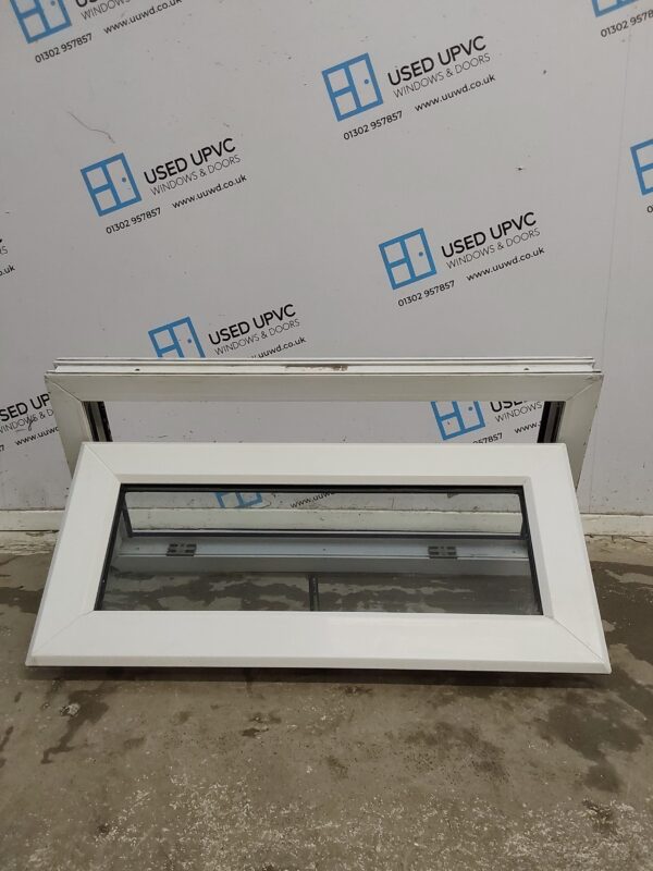 Used White Upvc Window 850mm x 425mm C2111 - Image 4