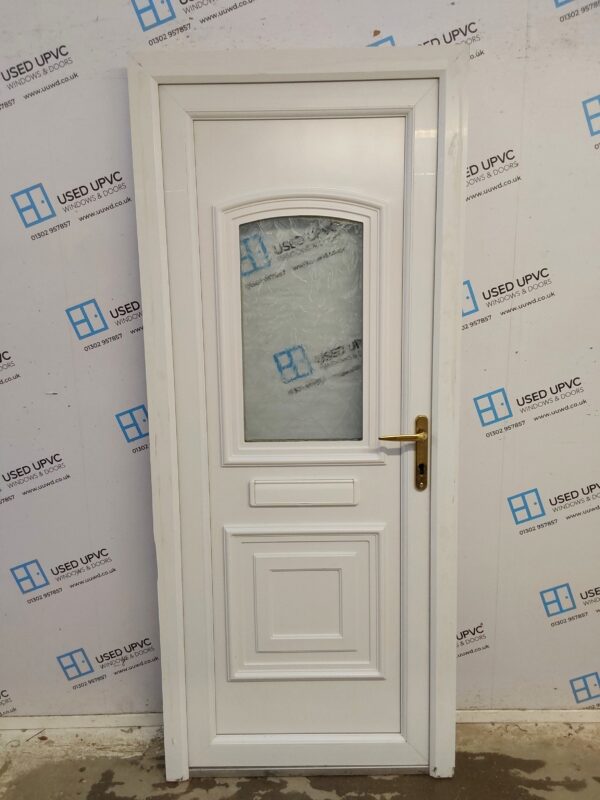 Used White Upvc Front Door (outwards opening) 845mm x 1990mm C7D017 - Image 2