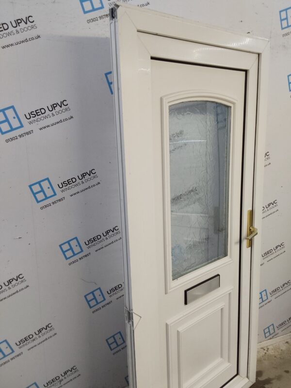 Used White Upvc Front Door 930mm x 2035mm C7D042 - Image 6