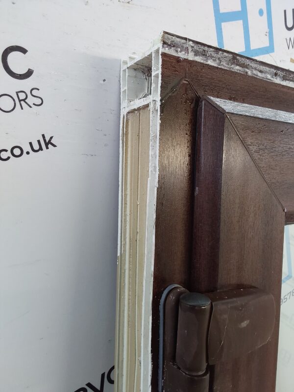 Used Woodgrain Upvc French Doors 1635mm x 2055mm EA1 - Image 6