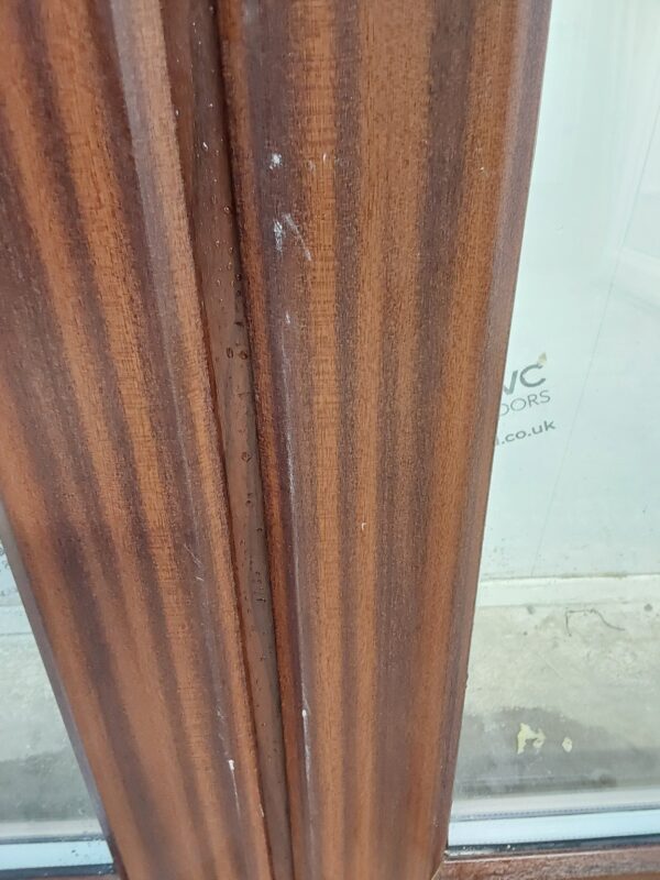 Used Woodgrain Upvc French Doors 1635mm x 2055mm EA1 - Image 10