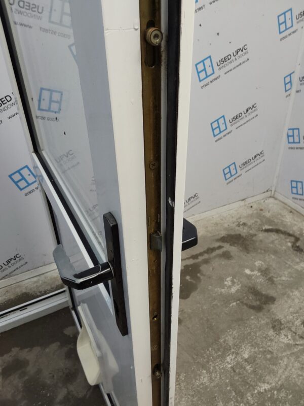 Used White Upvc Back Door 905mm x 2025mm C7D046 - Image 7