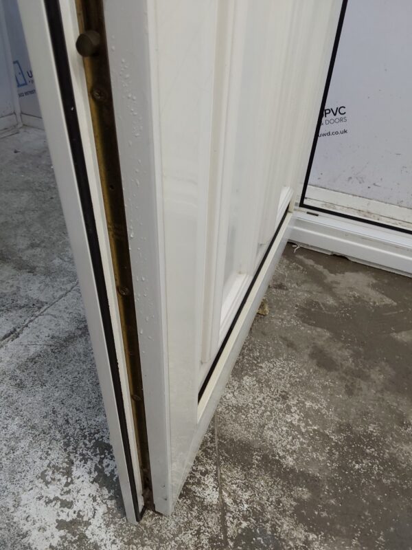 Used White Upvc Front Door And Side Panel 1225mm x 2065mm DS043 - Image 6