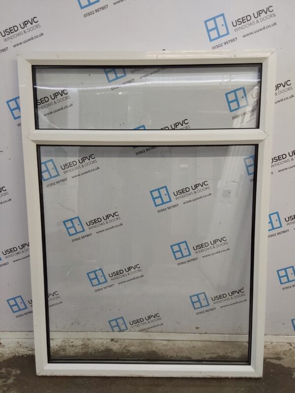 Used White Upvc Window 1145mm x 1575mm C5070 - Image 2