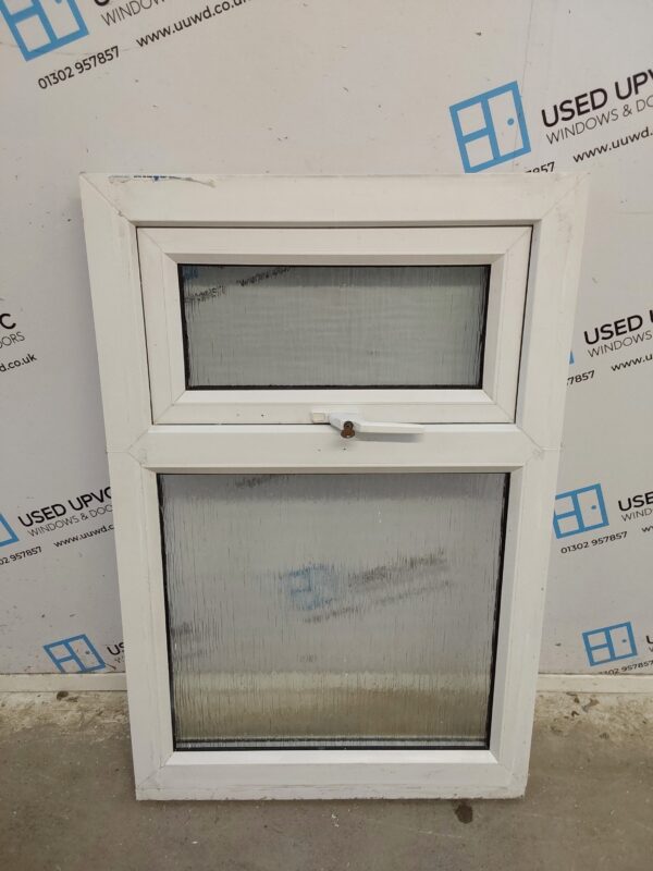 Used White Upvc Window 665mm x 1010mm C2114 - Image 4