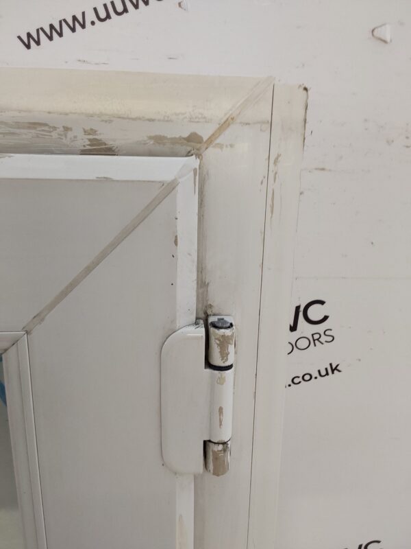 Used White Upvc Back Door 900mm x 2110mm (Reduce To 880mm) 0478 - Image 10