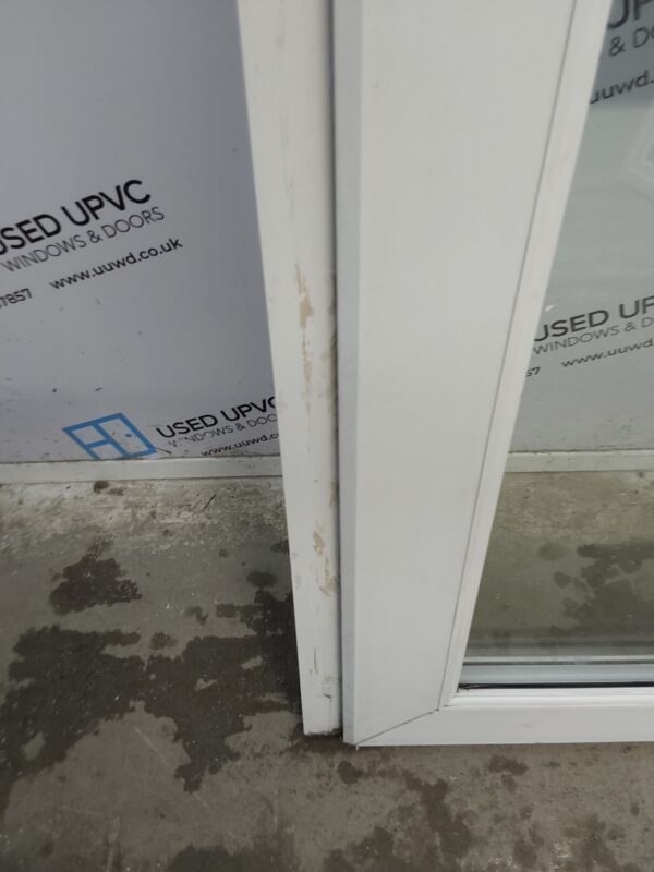 Used White Upvc Back Door 900mm x 2110mm (Reduce To 880mm) 0478 - Image 12