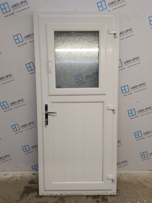 Used Anthracite Grey Upvc Stable Door 920mm x 2085mm (Reduce To 890mm) 0319 - Image 2