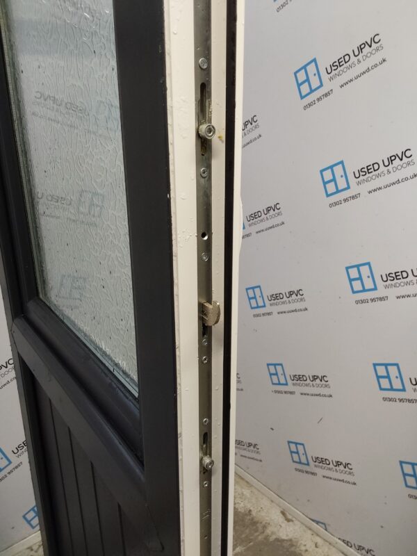 Used Anthracite Grey Upvc Stable Door 920mm x 2085mm (Reduce To 890mm) 0319 - Image 4